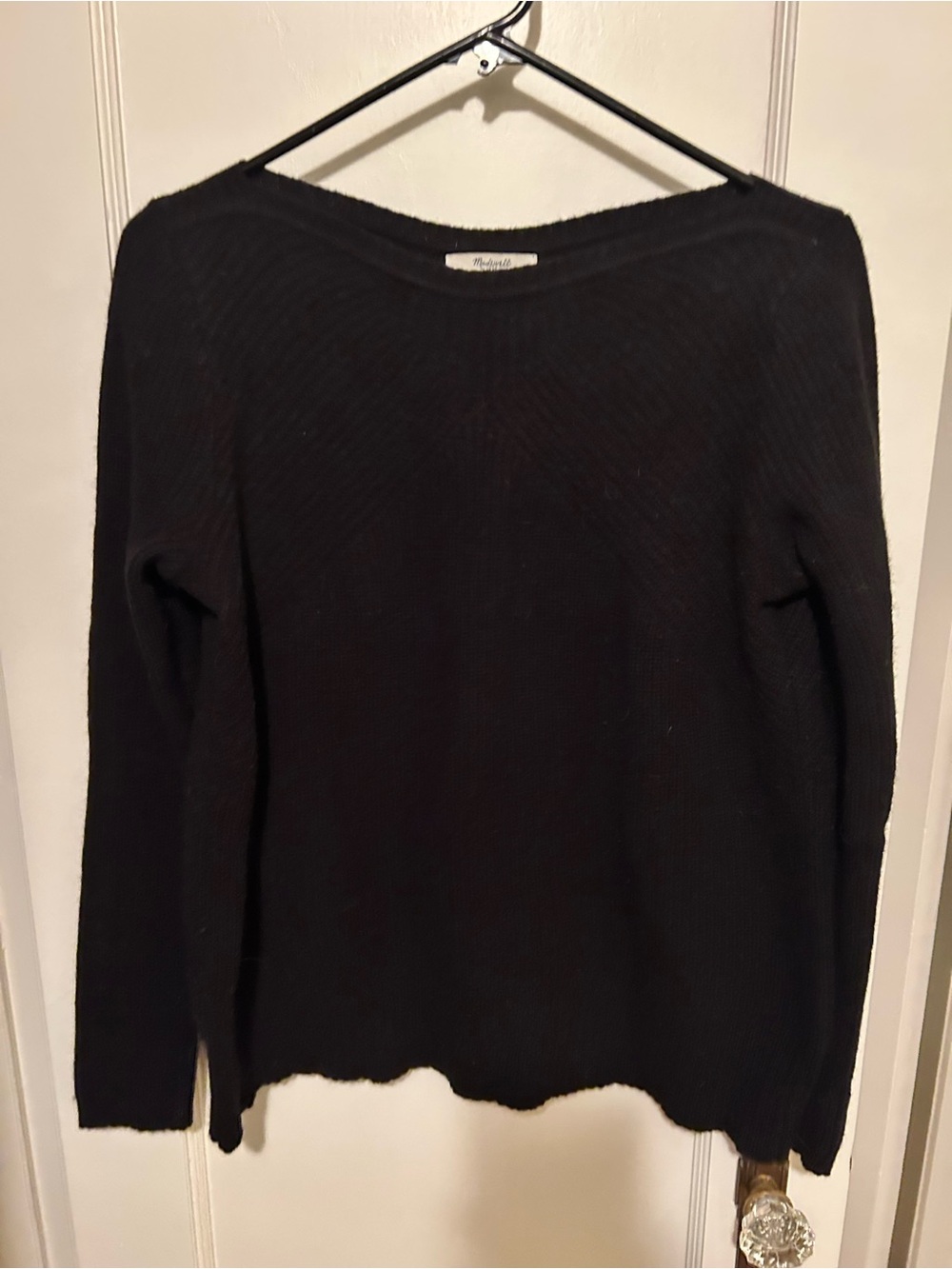 100% Merino Wool Madewell Boatneck Sweater